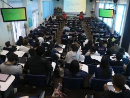 โครงการอบรมเพื่อเตรียมความพร้อมในการป้องกันและระงับอัคคีภัย อุทกภัย และแผ่นดินไหว คณะเศรษฐศาสตร์ ประจำปีงบประมาณ 2568